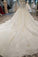 Lace Wedding Dresses Off-The-Shoulder Long Sleeves Royal Train