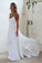 Boho Beach Wedding Dresses Sexy Open Backs Lace White Wedding Gown WK359