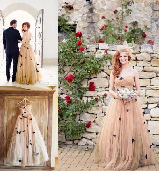 A-Line Strapless Sweetheart Lace up Prom Dress Tulle Sleeveless Ruffles Wedding Dresses WK336