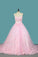 Tulle A Line Sweetheart Wedding Dresses With Applique And Sash Court Train
