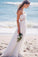 Gorgeous Strapless Lace Floor Length Beach Boho Wedding Dresses