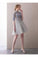 A Line Half Sleeve Lace Short Prom Dresses High Neck Tulle Homecoming Dresses WK819