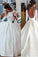 Ball Gown Long Sleeve Backless Ivory Wedding Dresses Long Cheap Bridal Dresses WK655