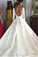 Ball Gown Long Sleeve Backless Ivory Wedding Dresses Long Cheap Bridal Dresses PW655
