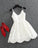 Cute Black Spaghetti Straps Homecoming Dresses Sweetheart Lace Short Prom Dresses H1058