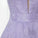 Elegant A-Line Bateau Sleeveless Lilac Floral Satin Prom Dress Long Party Dresses WK758