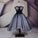 A Line Tulle High Low Sweetheart Strapless Sleeveless Prom Dresses Homecoming Dresses WK25