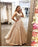 Beautiful Straps Aline Appliques Long Sparkly Beads V Neck Open Back Prom Dresses P1016