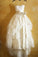 Cheap Lace Sash Spaghetti Straps Scoop Ivory Ball Gown Open Back Tulle Wedding Dress WK836