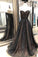 Black Sweetheart Tulle Lace Strapless Beads Prom Dresses with Lace up Evening Dresses WK976