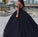 Black Sweetheart Ball Gown Beaded Princess Cheap Strapless Prom Quinceanera Dresses WK852