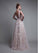 2022 Long Sexy Deep V-Neck Tulle Lace Appliques Floor-Length A-Line Party Prom Dress WK122