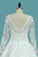 A Line Scoop Satin Wedding Dresses With Applique New Arrival