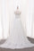2022 A Line Chiffon Sweetheart Wedding Dresses With Applique And Slit