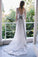 Pretty Long Open Back Half Sleeves Elegant Prom Dresses Wedding Dresses