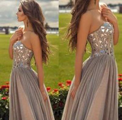 Charming Sexy Prom Dress Elegant Prom Dress Tulle Evening Dress Long Prom Dresses WK608