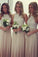 2022 A-Line O Neck Lace Top Long Chiffon Sleeveless Floor-Length Bridesmaid Dresses WK350