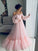 Ball Gown Blue Tulle Prom Dresses Long Sleeve Off the Shoulder Quinceanera Dresses WK930