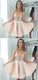 Impressive A-Line Spaghetti Straps With Sequins Homecoming Dresses