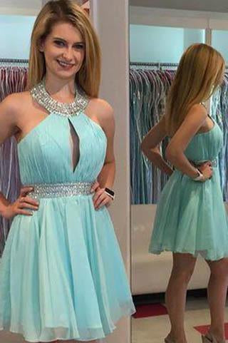 Light Blue Homecoming Dress Homecoming Dresses Homecoming Gowns WK889