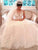 A Line Luxury Illusion Lace Scoop Wedding Gowns Ivory Cheap Wedding Dresses WK296